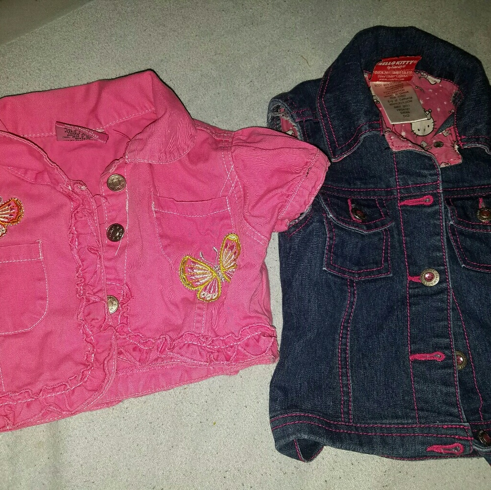 24 MOS BABY GIRLS VESTS